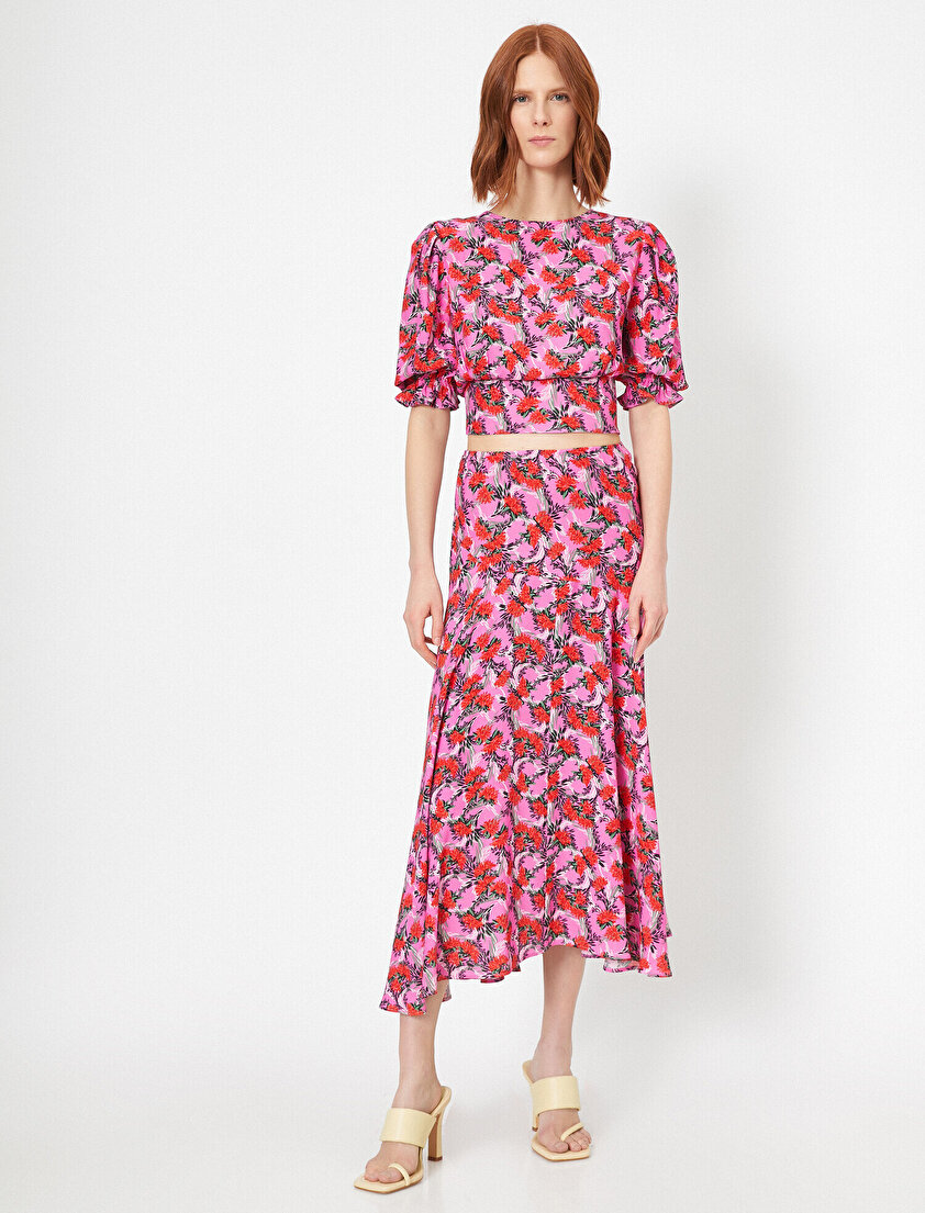 Skirtly Yours Styled by Melis Ağazat Desenli Etek