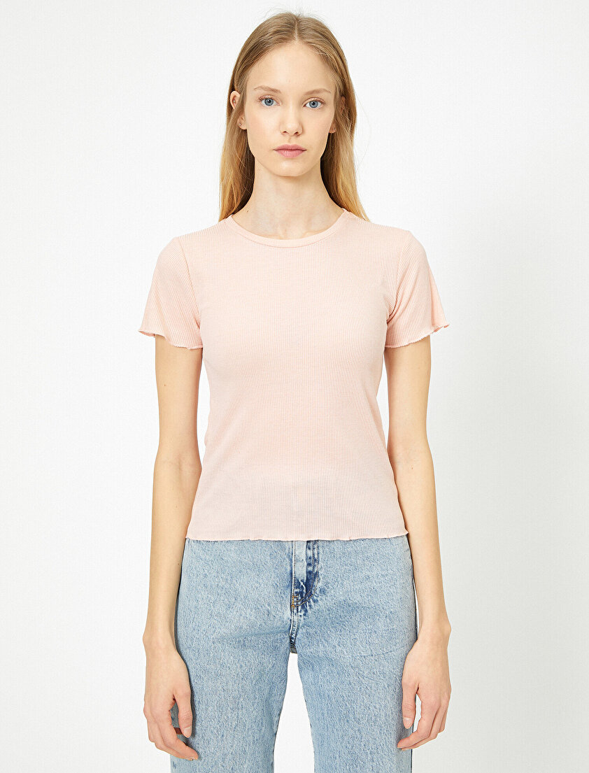 Bisiklet Yaka Basic Kısa Kol Tişört