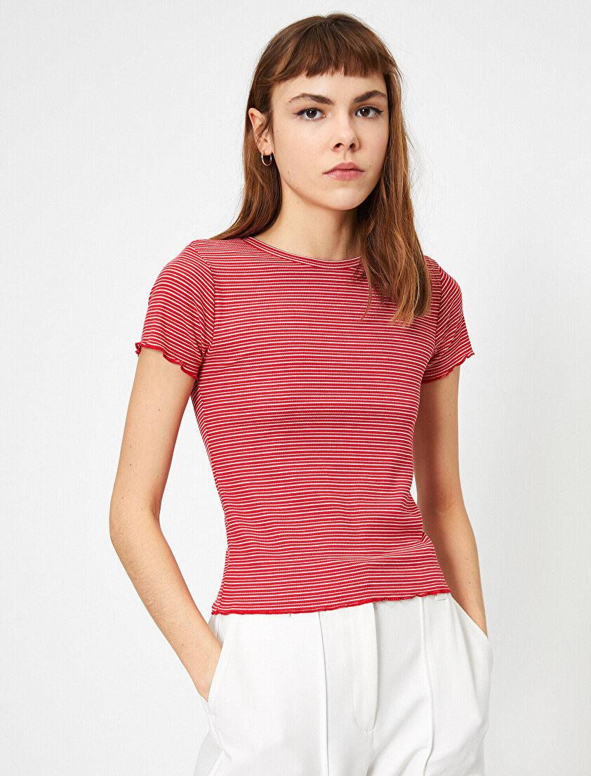 Bisiklet Yaka T-Shirt