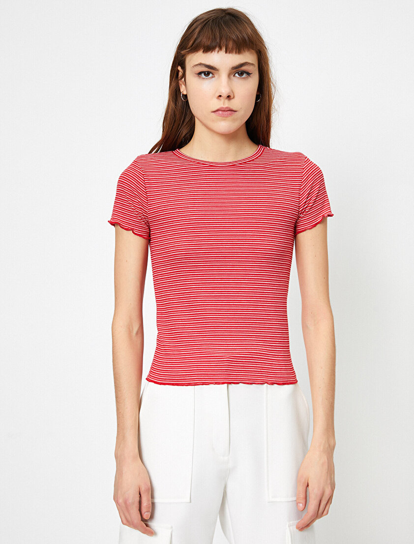 Bisiklet Yaka T-Shirt