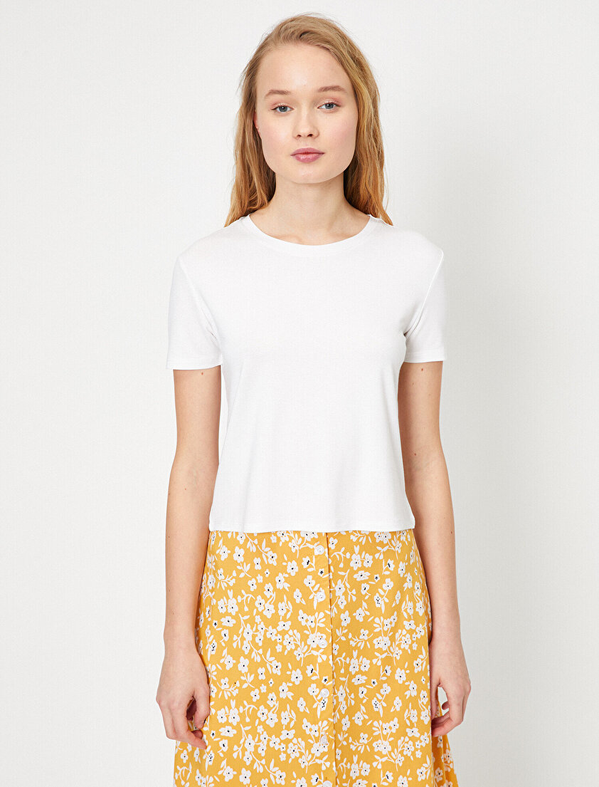 Bisiklet Yaka T-Shirt