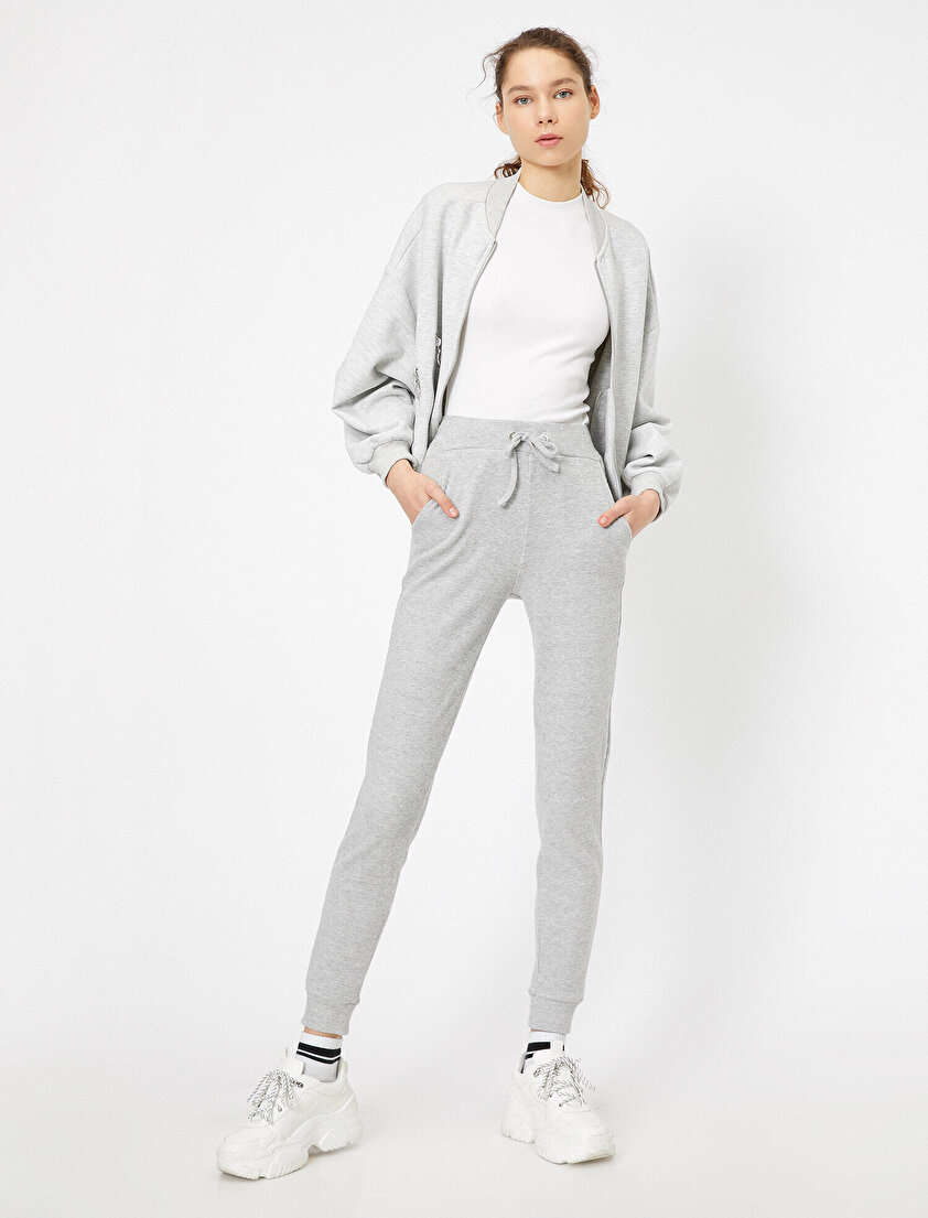 Cep Detaylı Eşofman Altı