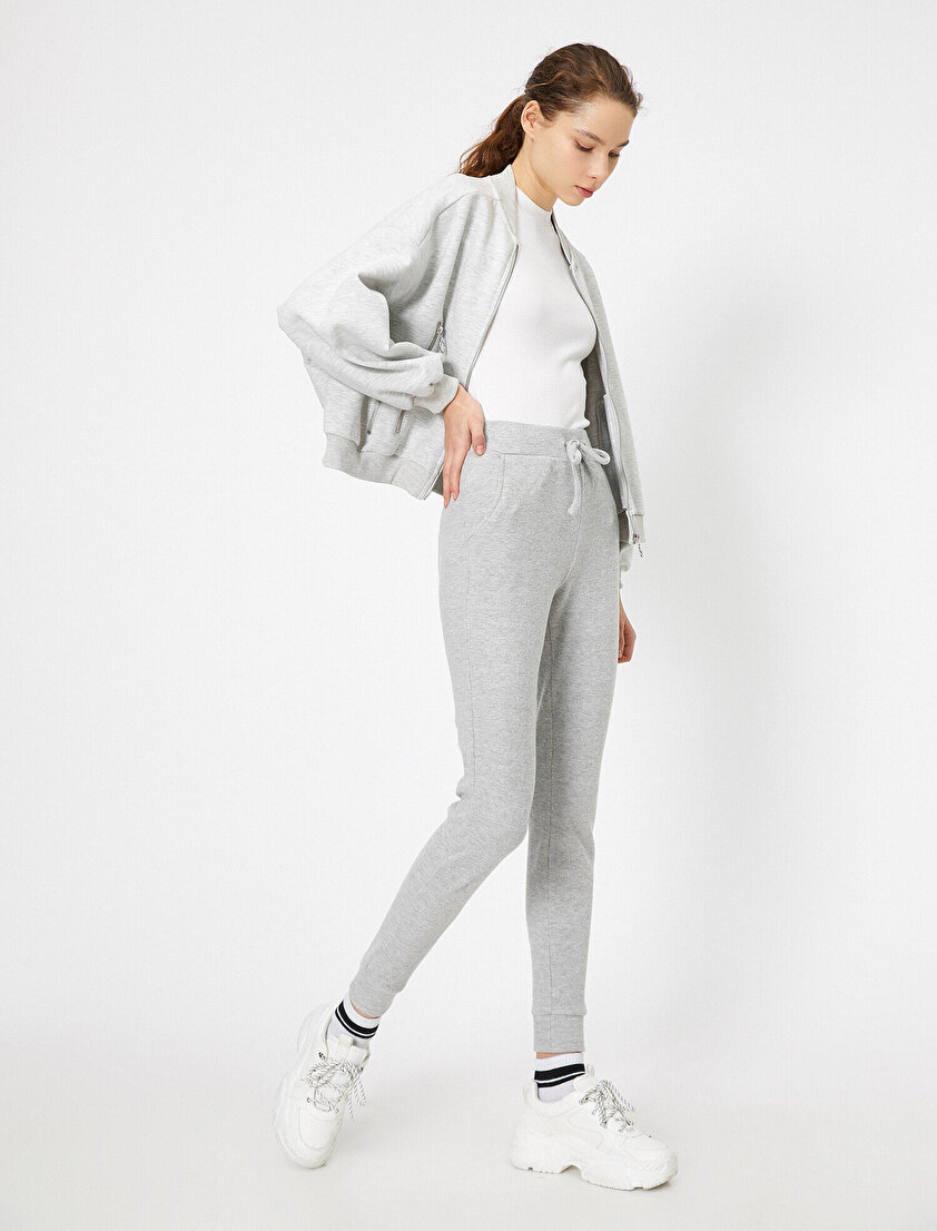 Cep Detaylı Eşofman Altı