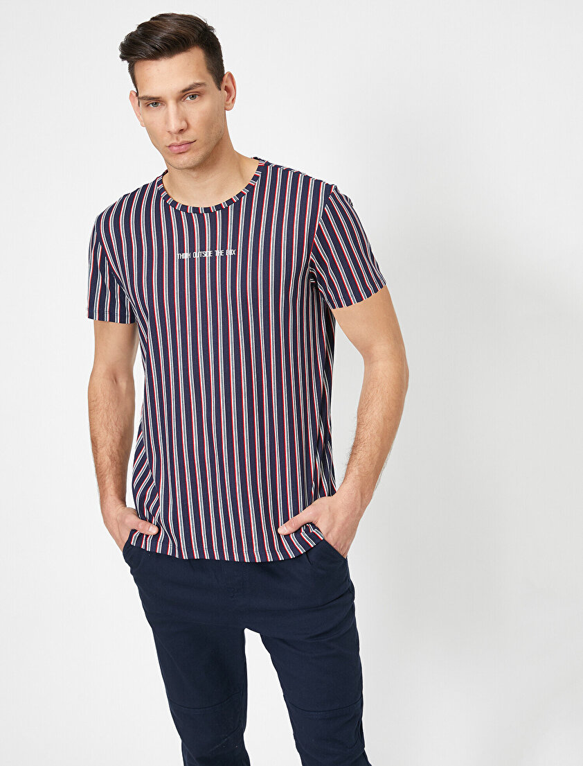 Çizgili T-Shirt