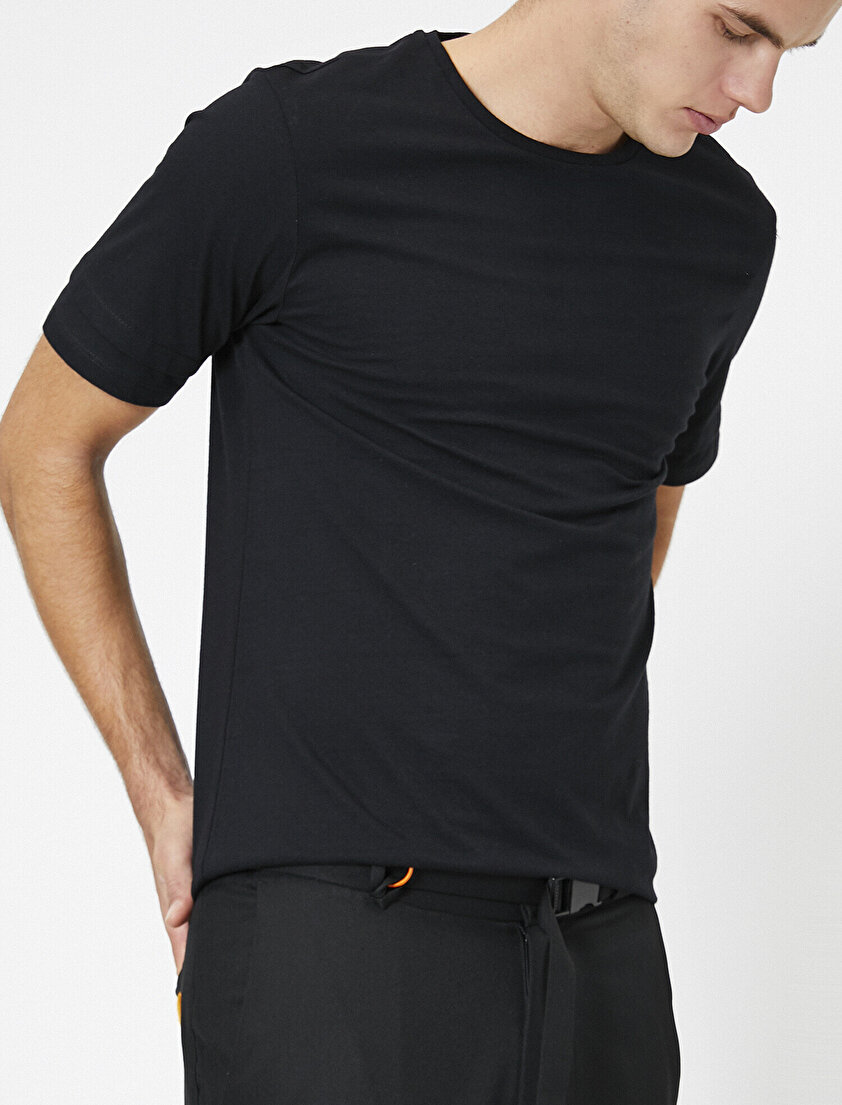 Bisiklet Yaka T-Shirt