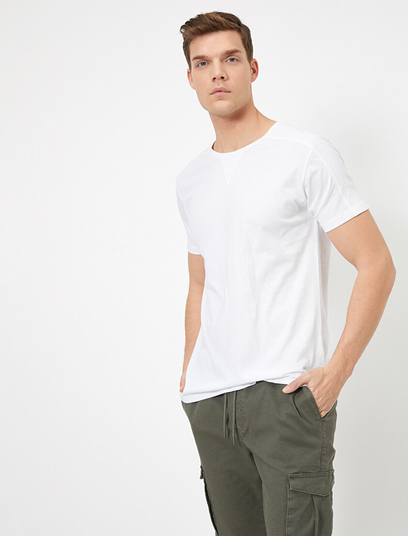 Bisiklet Yaka T-Shirt