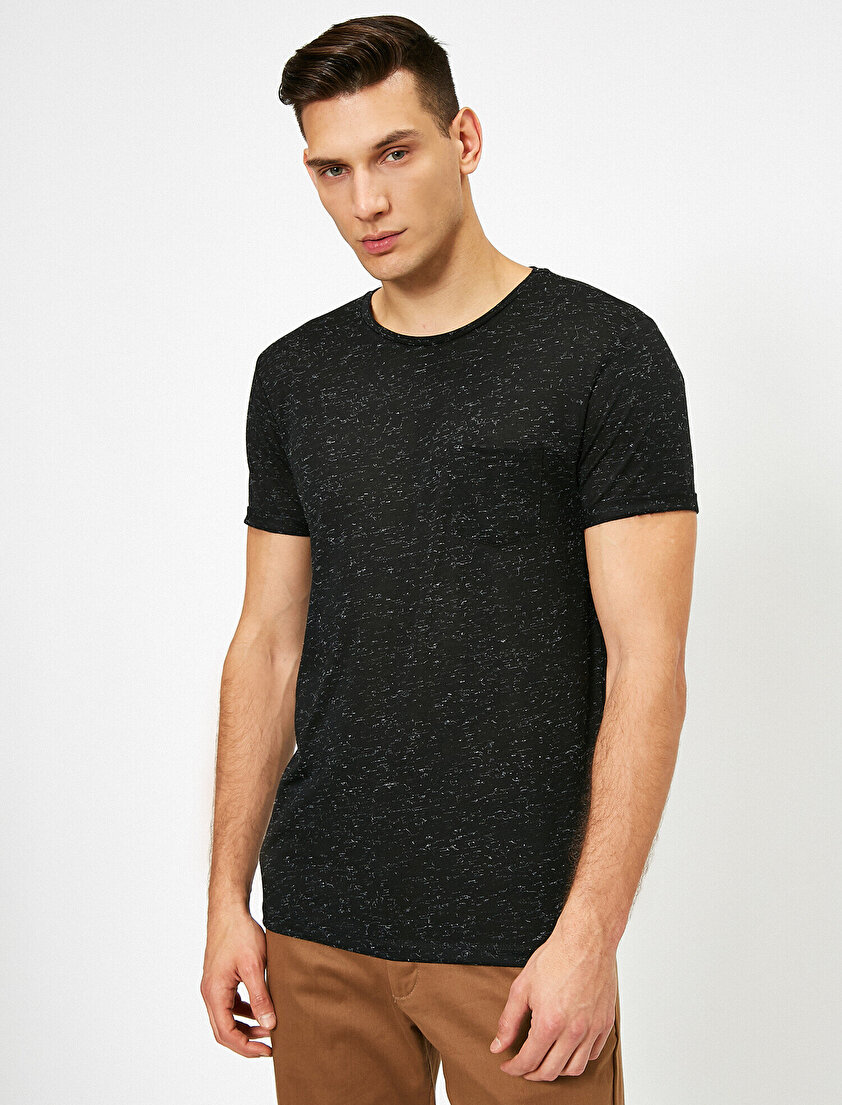 Bisiklet Yaka T-Shirt