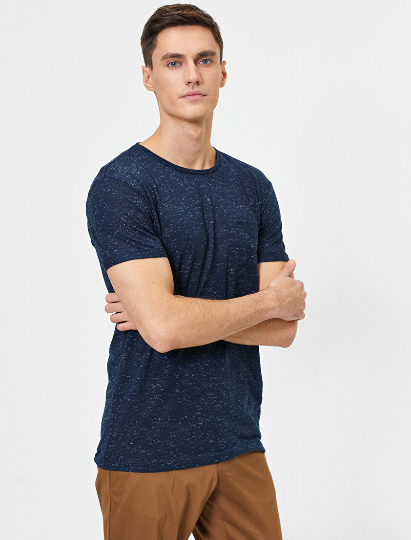 Bisiklet Yaka T-Shirt