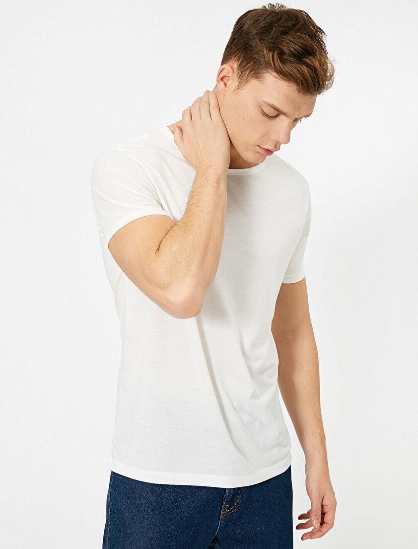 Bisiklet Yaka T-Shirt