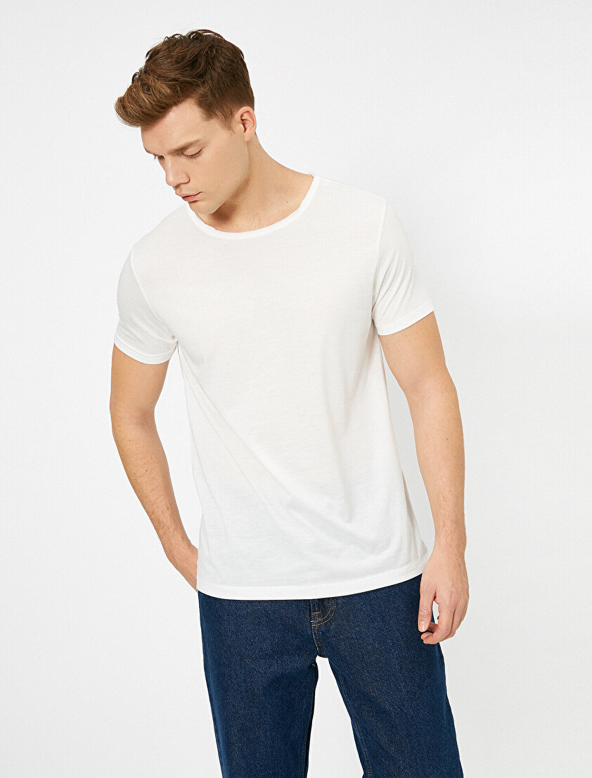 Bisiklet Yaka T-Shirt