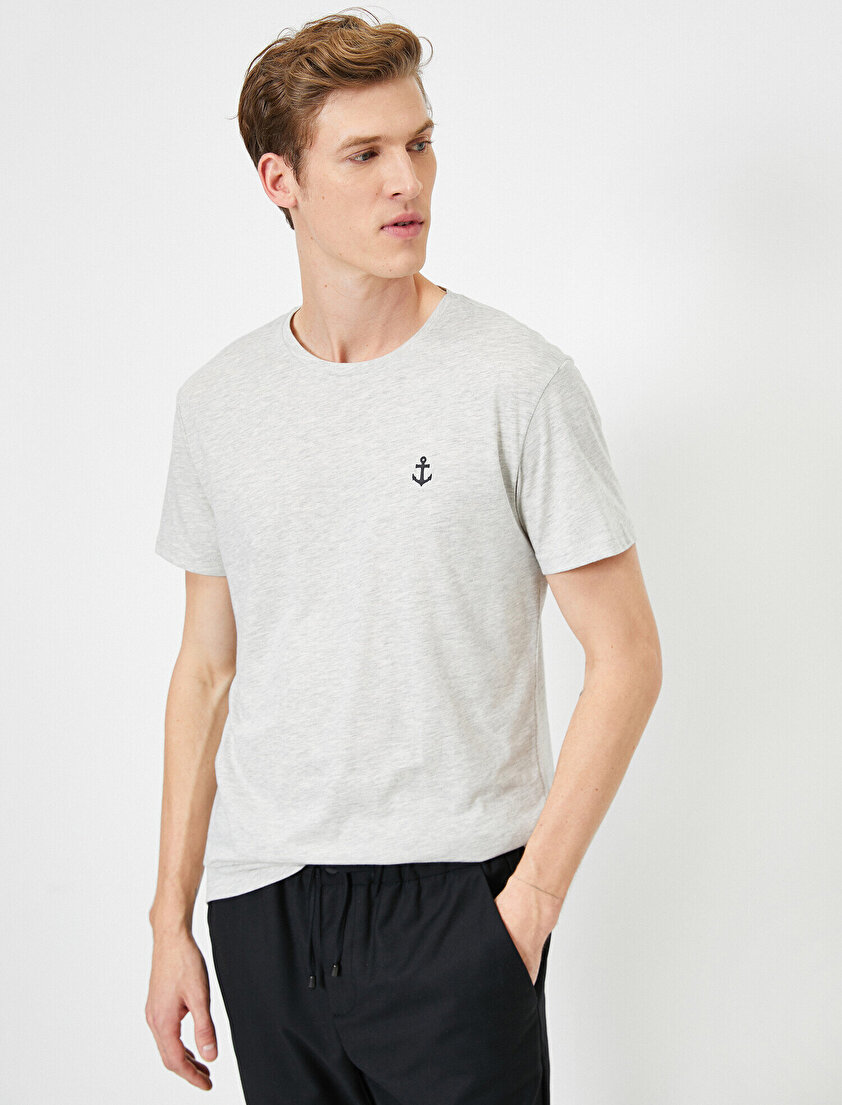 Bisiklet Yaka T-Shirt