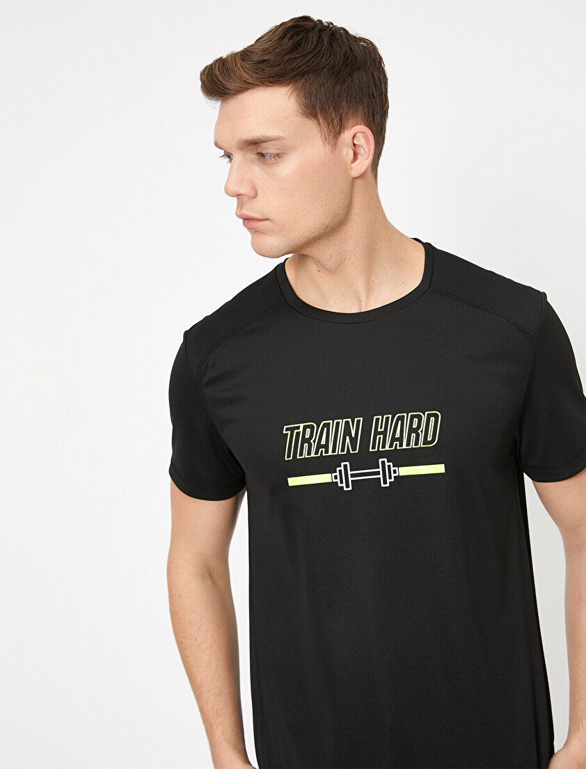 Yazılı Baskılı T-Shirt