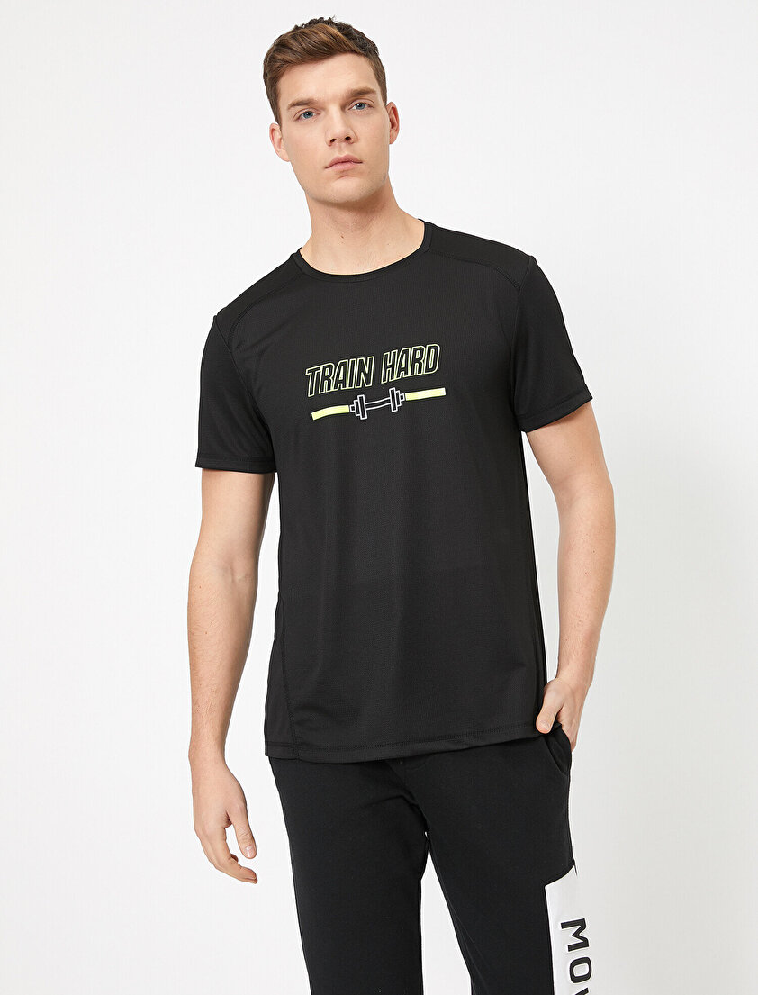 Yazılı Baskılı T-Shirt