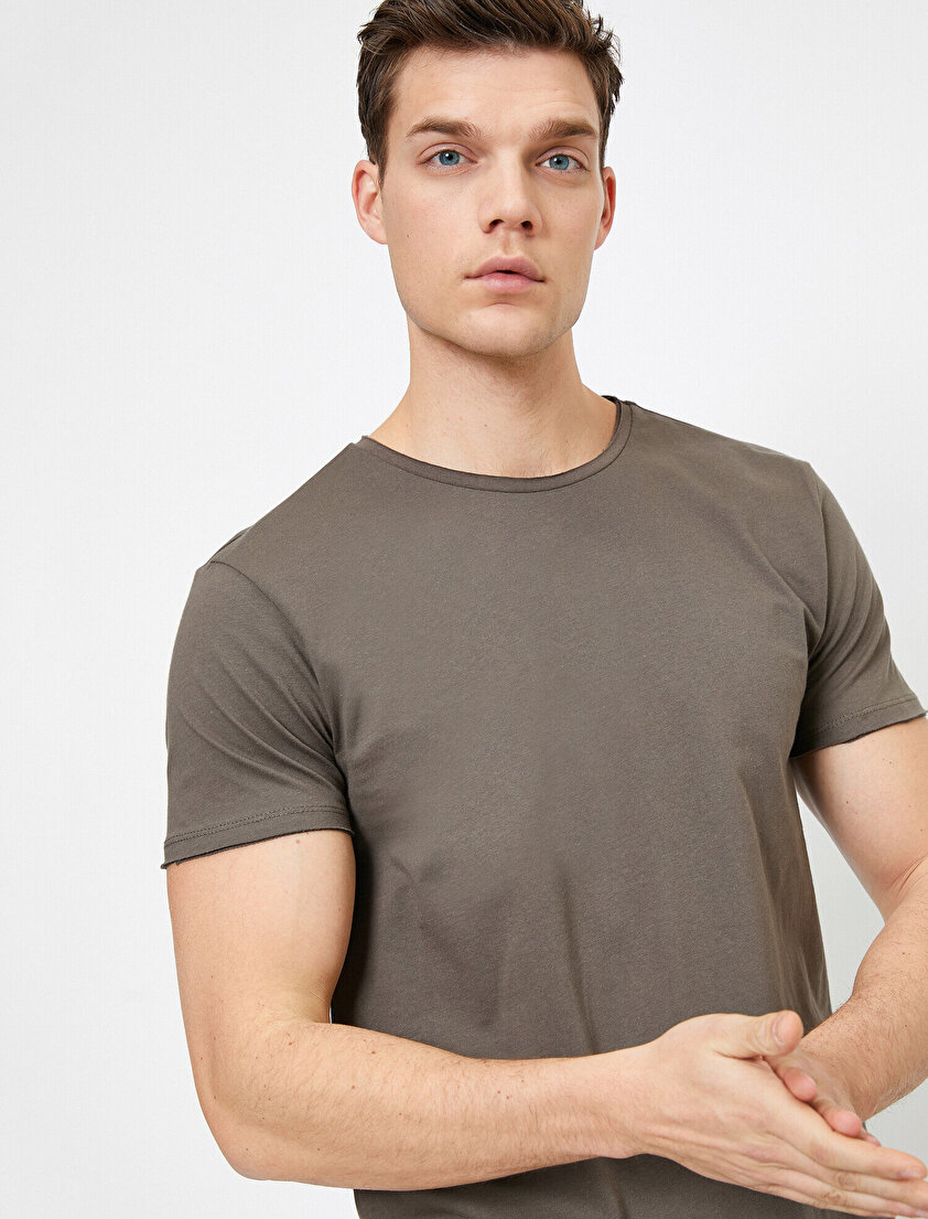 Bisiklet Yaka T-Shirt