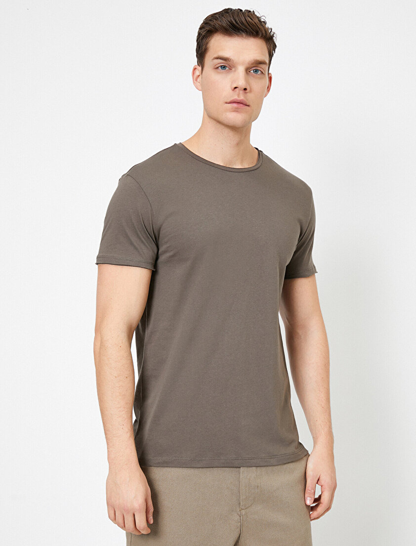 Bisiklet Yaka T-Shirt