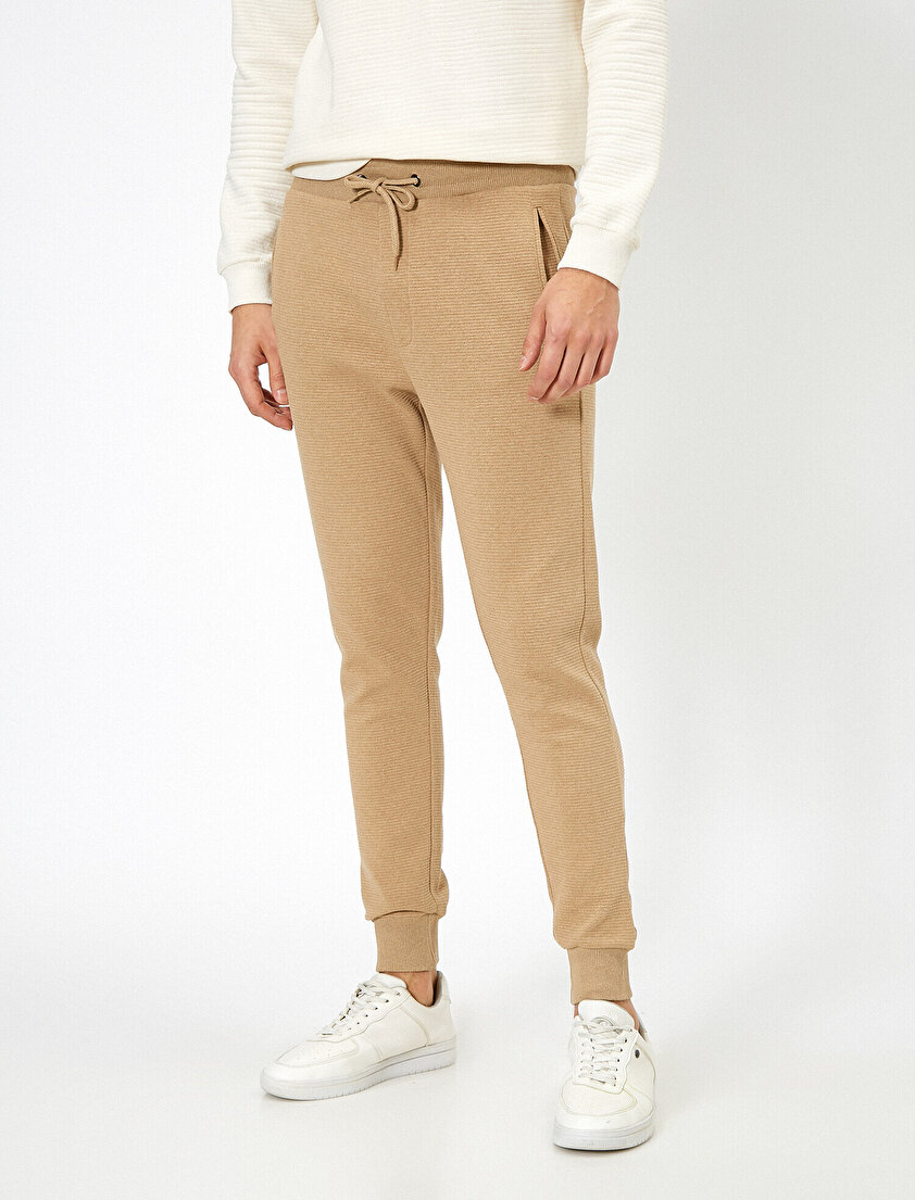 Cepli Lastik Paçalı Eşofman Altı