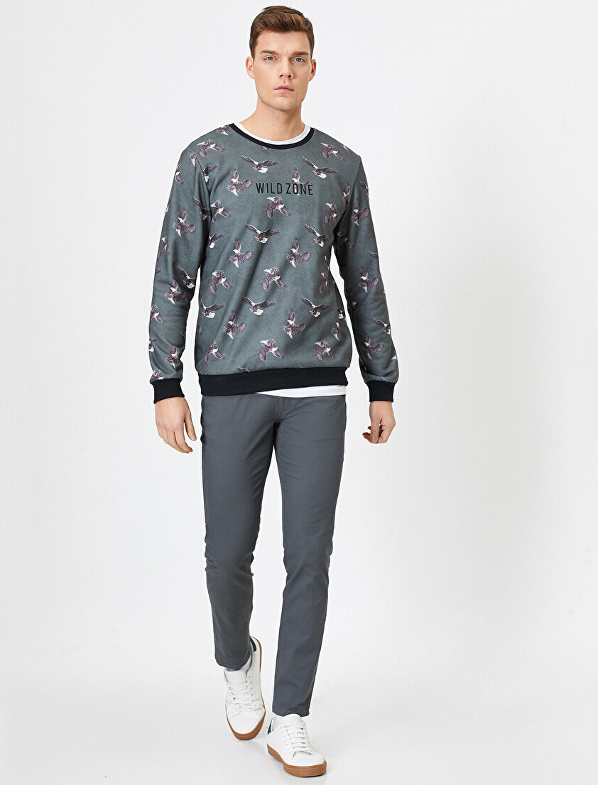 Cep Detaylı Slim Fit Pantolon