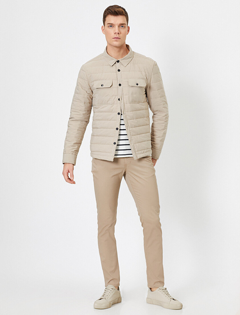 Cep Detaylı Slim Fit Pantolon