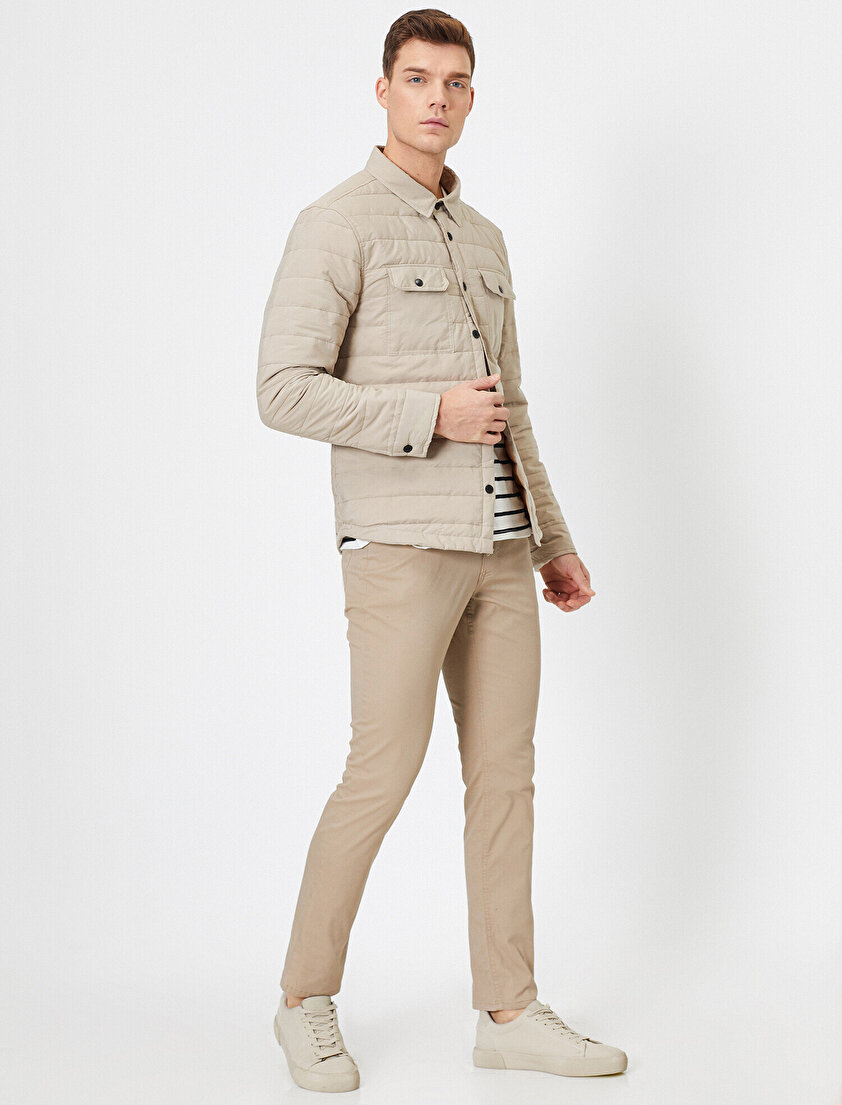 Cep Detaylı Slim Fit Pantolon