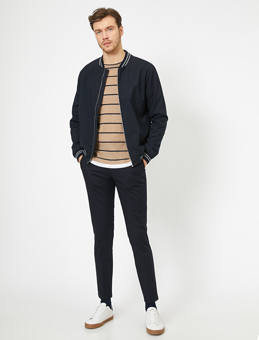 Cep Detaylı Slim Fit Pantolon