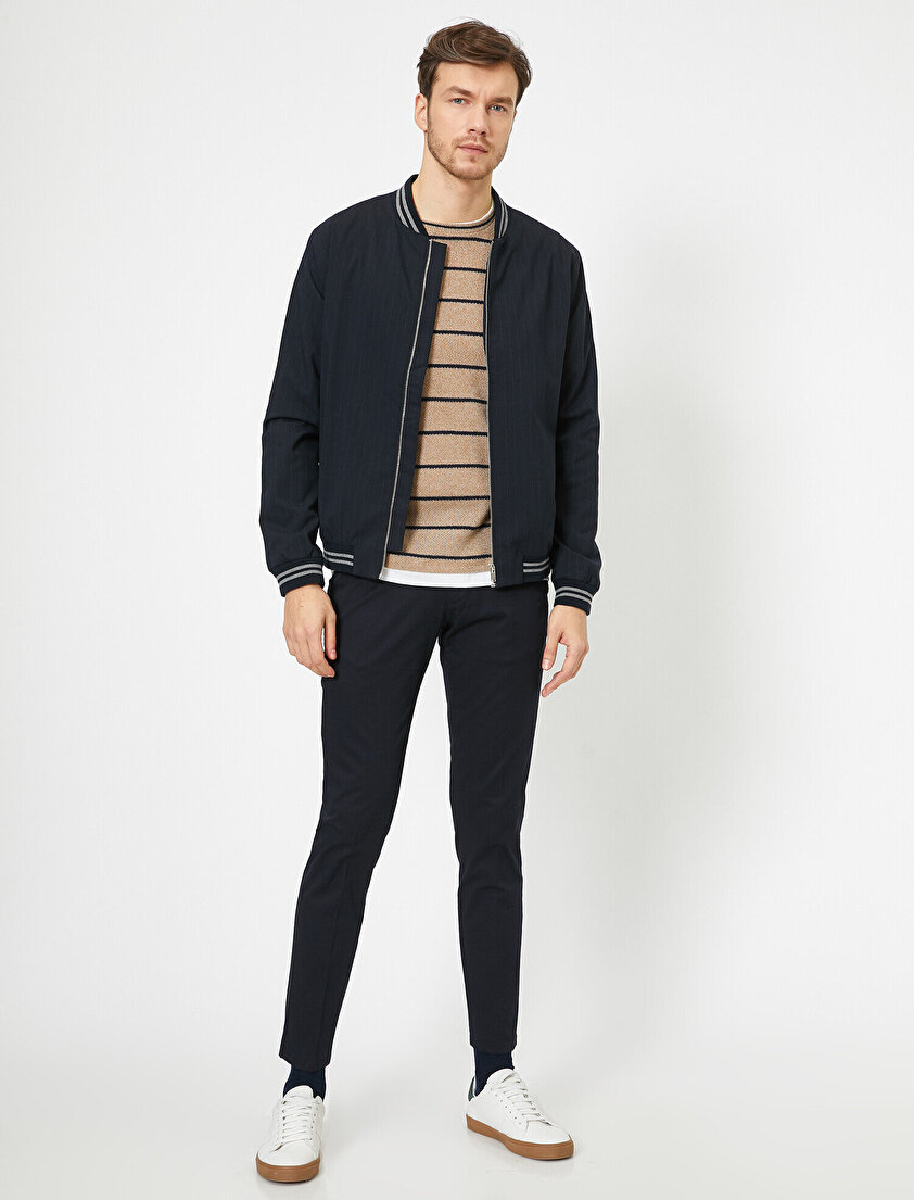 Cep Detaylı Slim Fit Pantolon