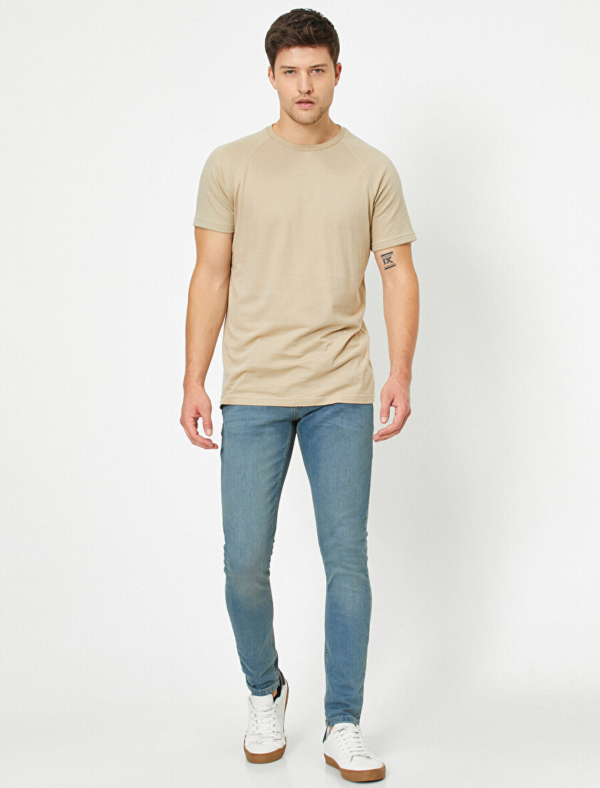 Justın Super Skinny Fit Esnek Kumaş Jean Pantolon