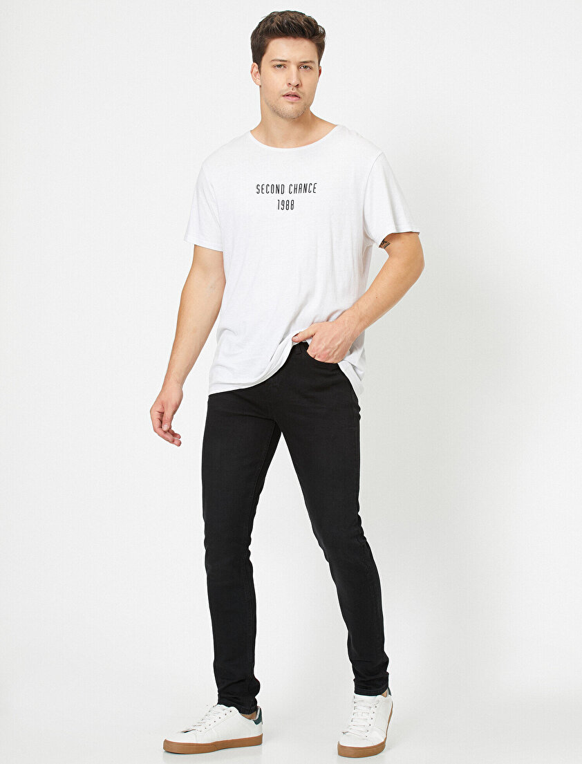 Justın Super Skinny Fit Esnek Kumaş Jean Pantolon