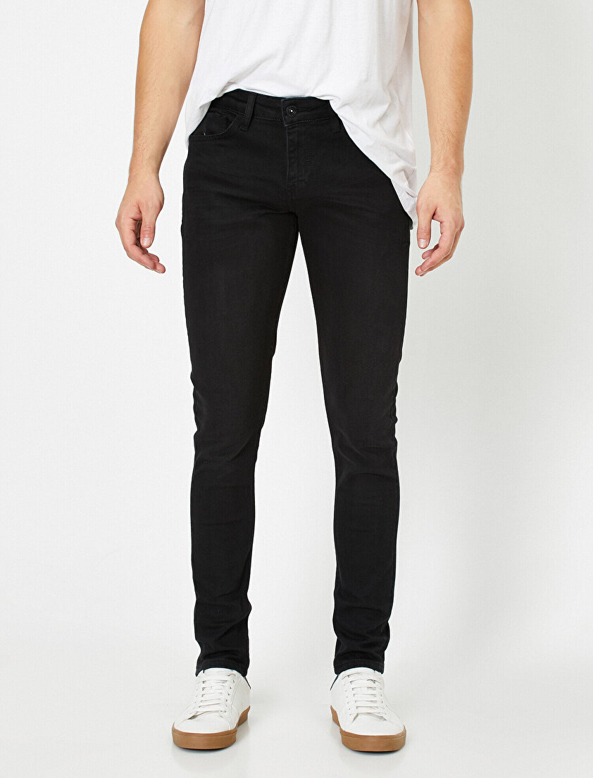 Justın Super Skinny Fit Esnek Kumaş Jean Pantolon