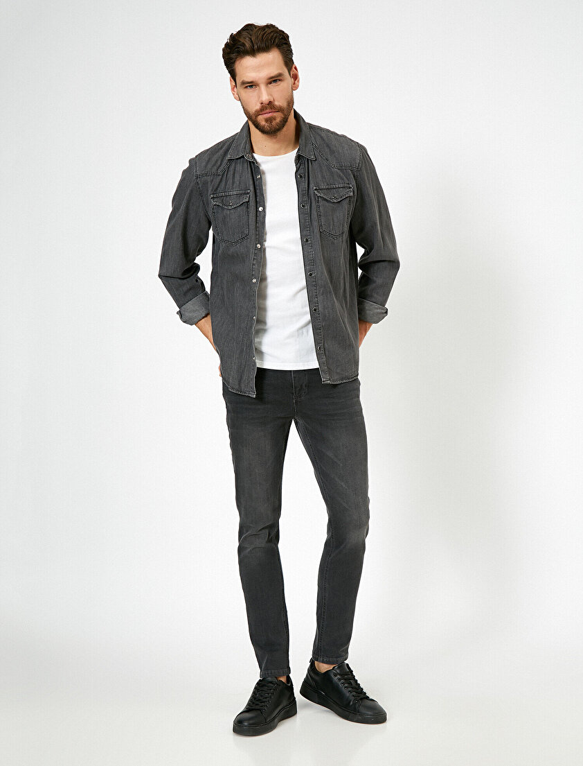 Michael Skinny Fit Jean Pantolon