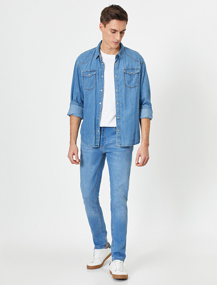 Michael Skinny Fit Jean Pantolon