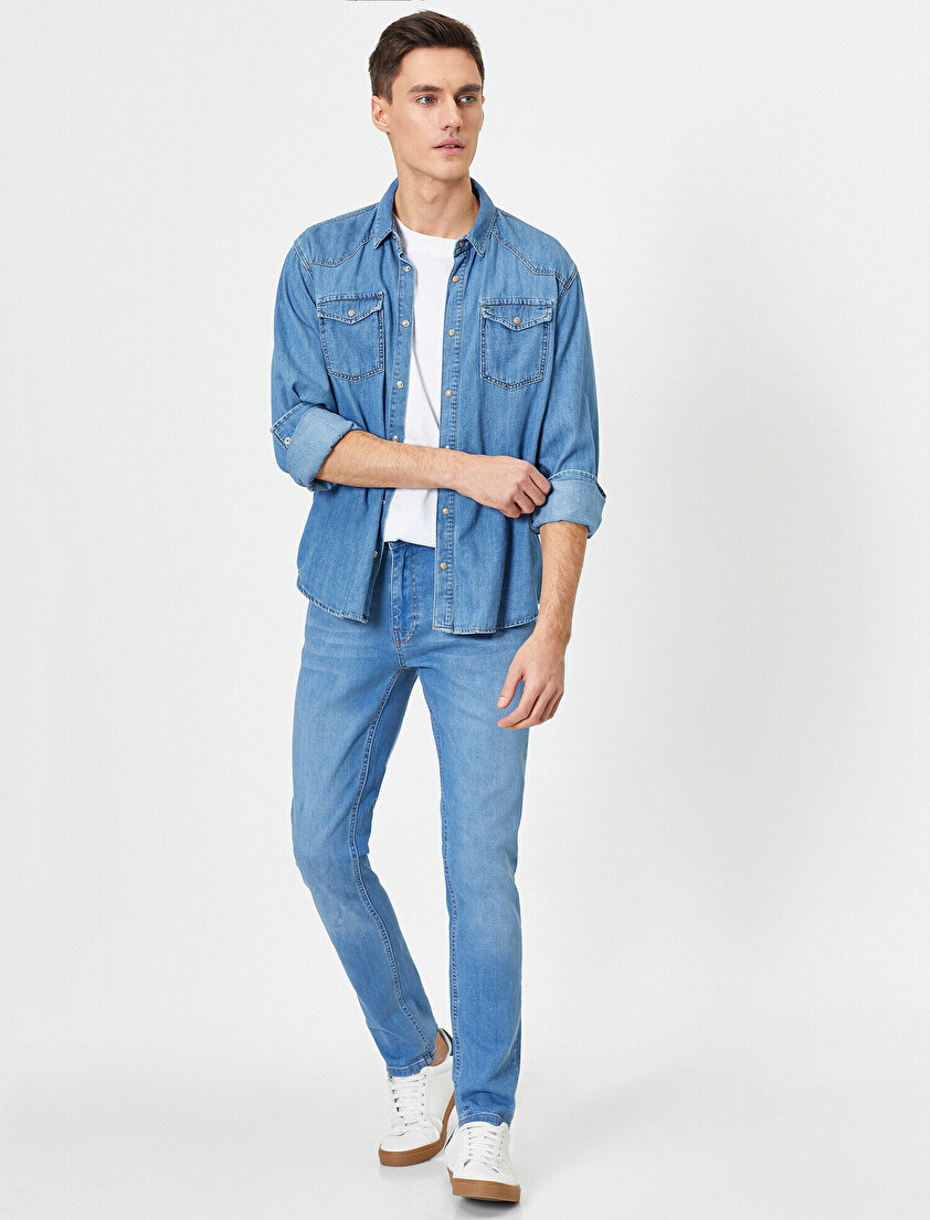 Michael Skinny Fit Jean Pantolon