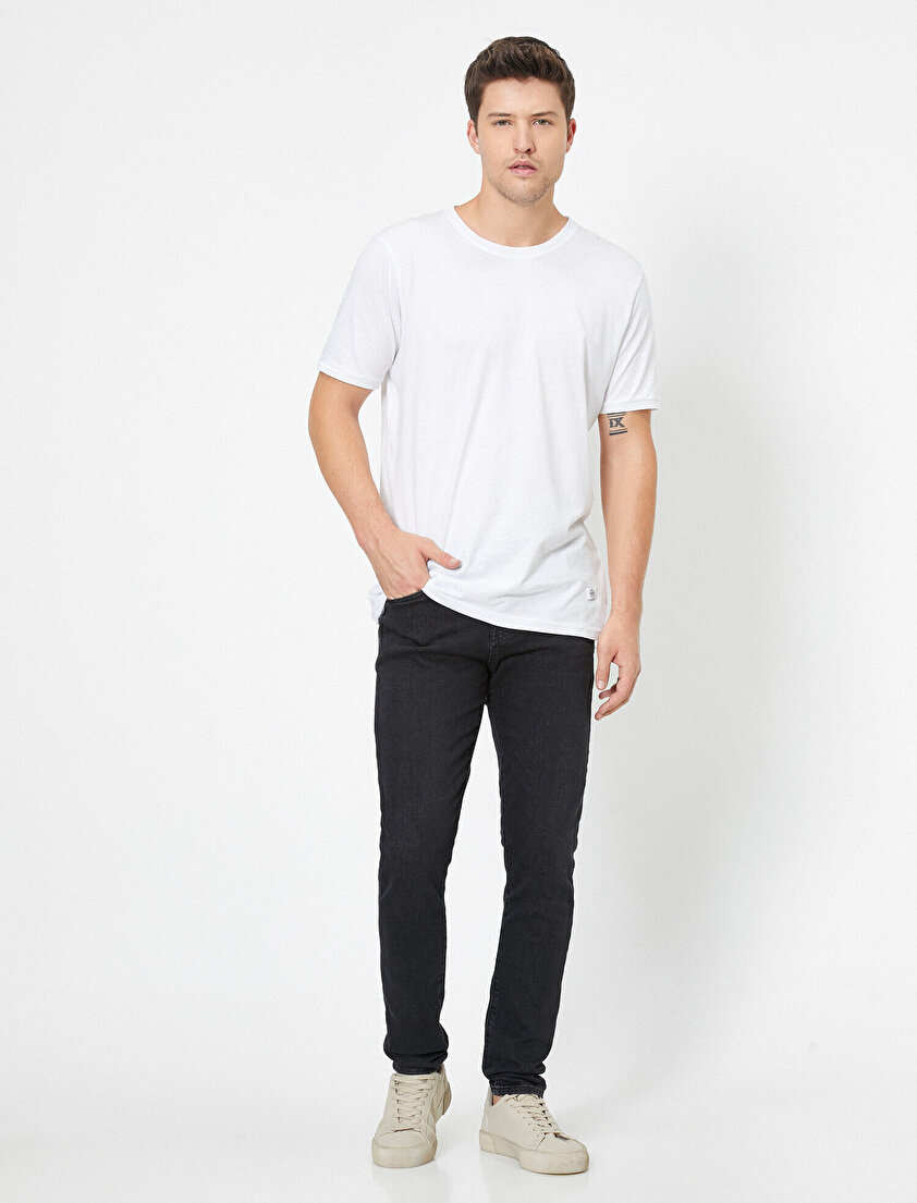 Justın Super Skinny Fit Esnek Kumaş Jean Pantolon