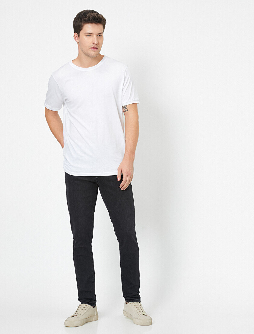 Justın Super Skinny Fit Esnek Kumaş Jean Pantolon