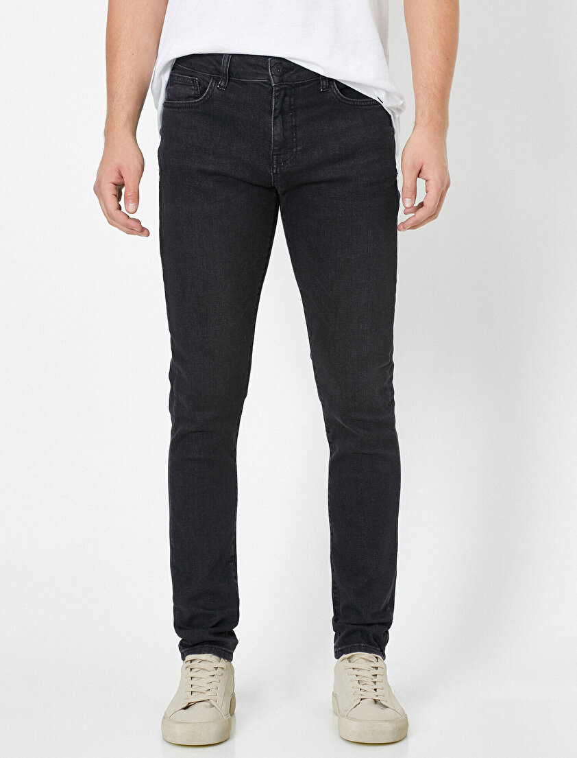 Justın Super Skinny Fit Esnek Kumaş Jean Pantolon