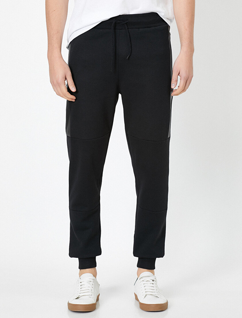 Beli Bağlamalı Cep Detaylı Eşofman Altı