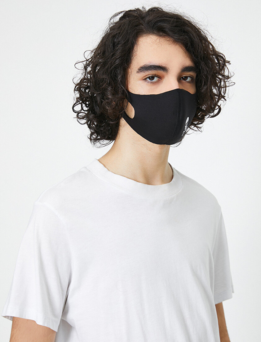 Baskılı Yıkanabilir Maske