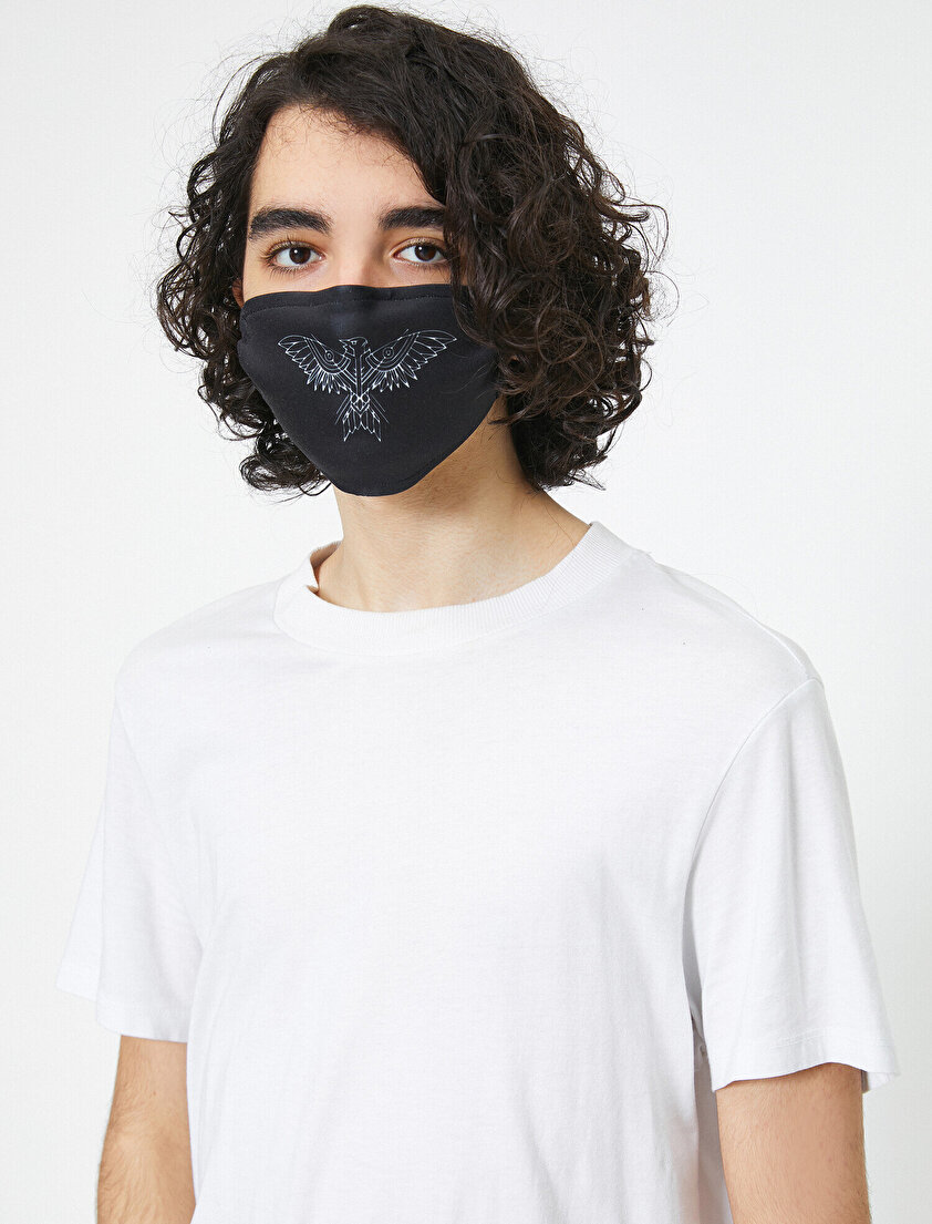 Baskılı Yıkanabilir Maske