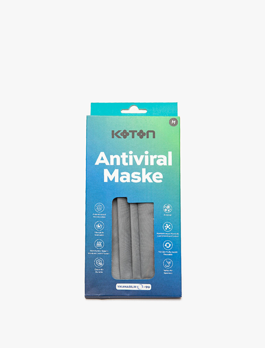 Yıkanabilir Antiviral Maske