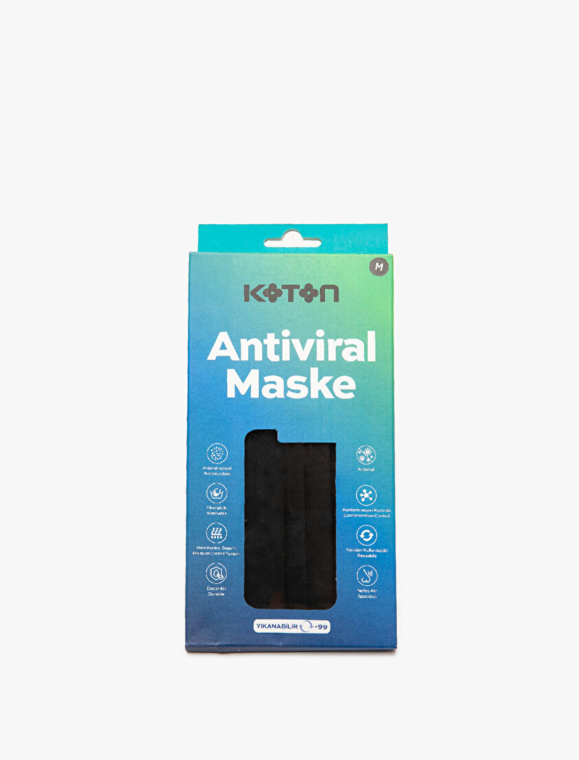Yıkanabilir Antiviral Maske