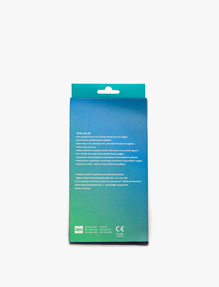 Yıkanabilir Antiviral Maske