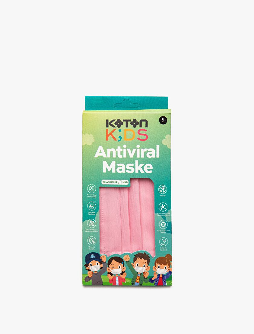 Yıkanabilir Antiviral Maske