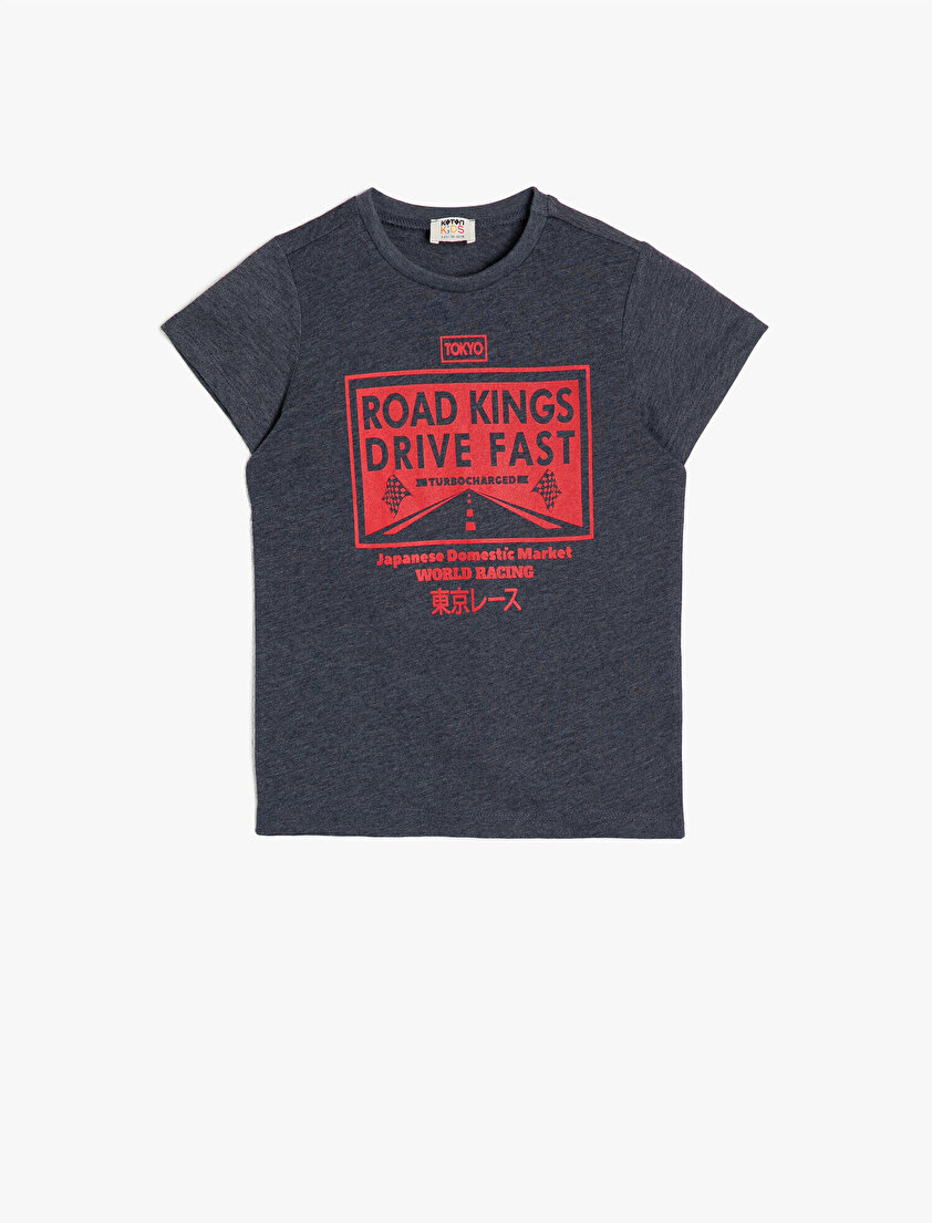 Yazılı Baskılı T-Shirt