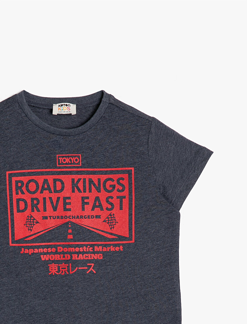 Yazılı Baskılı T-Shirt