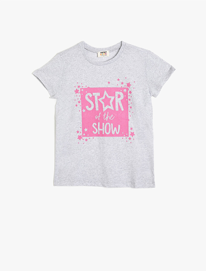 Yazılı Baskılı T-Shirt