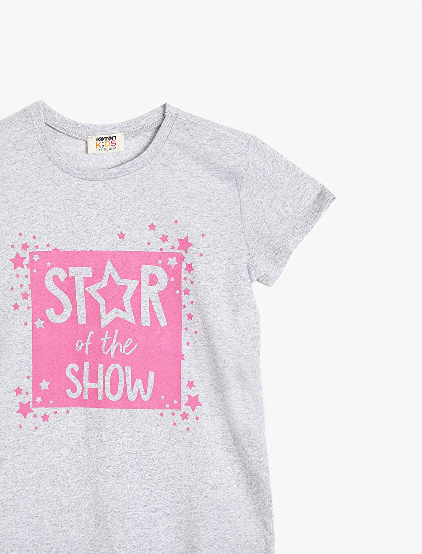 Yazılı Baskılı T-Shirt