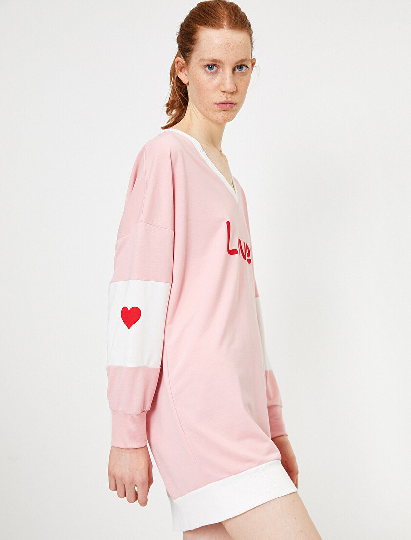 Yazılı Baskılı Gecelik