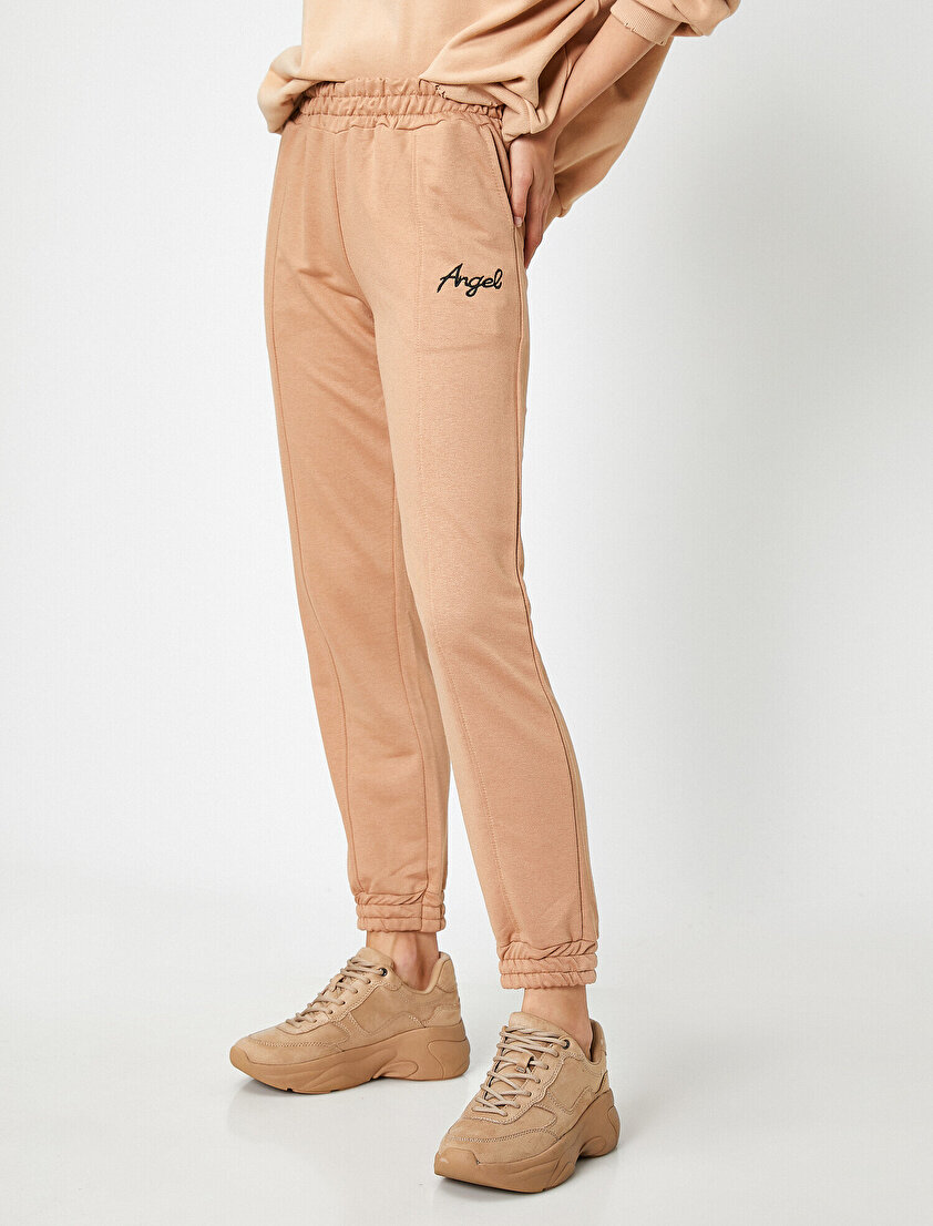 Nakışlı Jogger Eşofman Altı