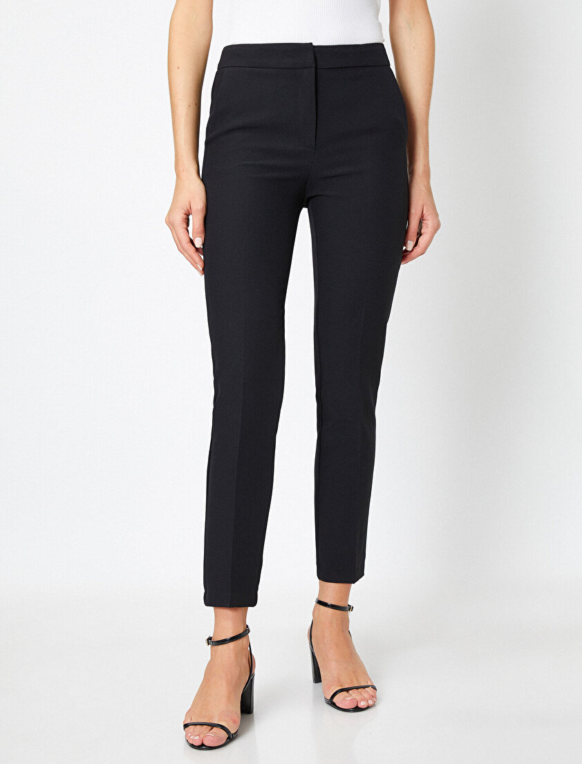 Düz Renk Cigarette Pantolon