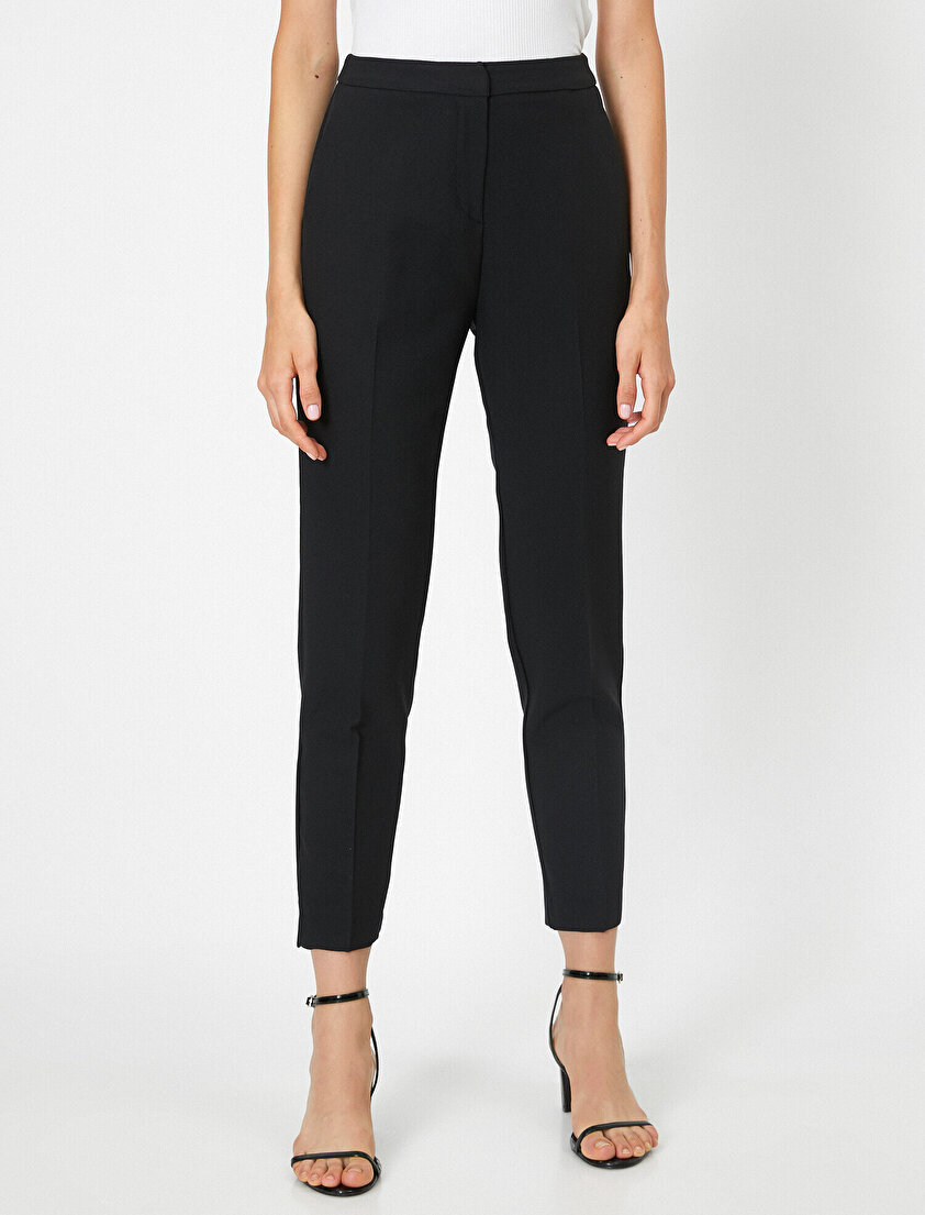 Düz Renk Cigarette Pantolon 