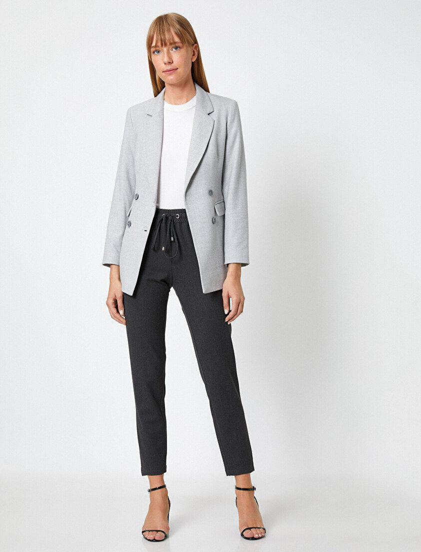 Beli Bağlamalı Pantolon